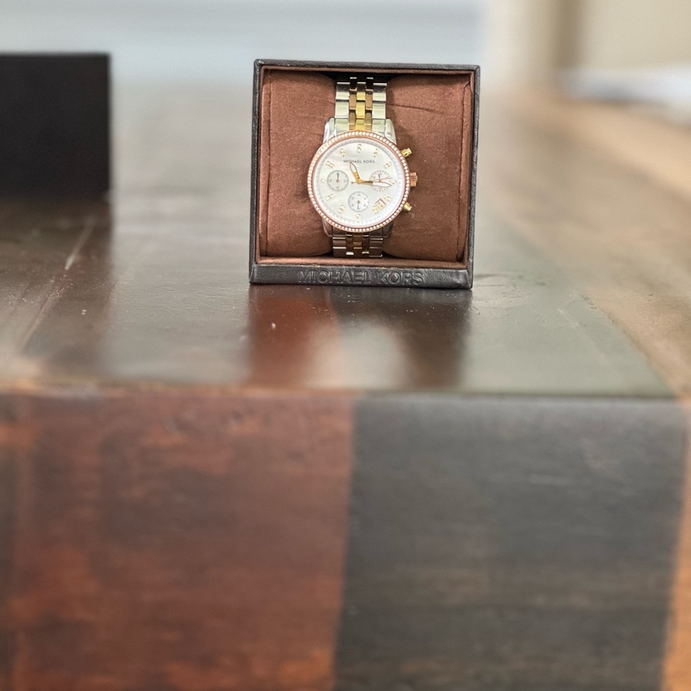 Michael Kors Two-Tone Bracelet Watch